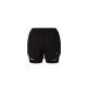 CRIVIT Damen Funktionsshorts, mit praktischer Handytasche, S, schwarz - B-Ware neuwertig