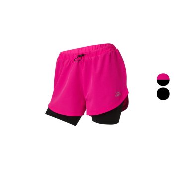 CRIVIT Damen Funktionsshorts, mit praktischer Handytasche...