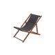 SANSIBAR Liegestuhl, L 60 x B 90-103 x H 63-80 cm - B-Ware neuwertig