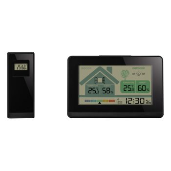 LIVARNO® Funk-Wetterstation mit Lüftungsempfehlung - B-Ware sehr gut
