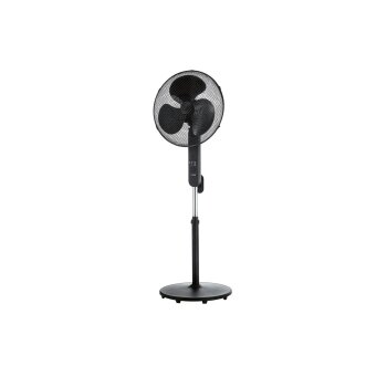 TRONIC® Standventilator »SSVF 45 D2«, inkl. Fernbedienung (Schwarz) - B-Ware Transportschaden Kosmetisch