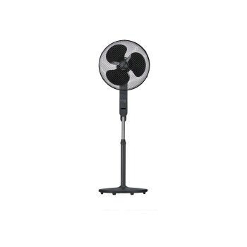 TRONIC® Standventilator »SSVF 45 D2«, inkl. Fernbedienung (Schwarz) - B-Ware Transportschaden Kosmetisch
