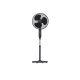 TRONIC® Standventilator »SSVF 45 D2«, inkl. Fernbedienung (Schwarz) - B-Ware Transportschaden Kosmetisch