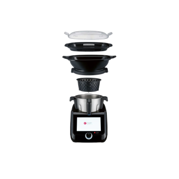 SILVERCREST® KITCHEN TOOLS Monsieur Cuisine smart SKMS 1200 C1, schwarz - B-Ware gebraucht