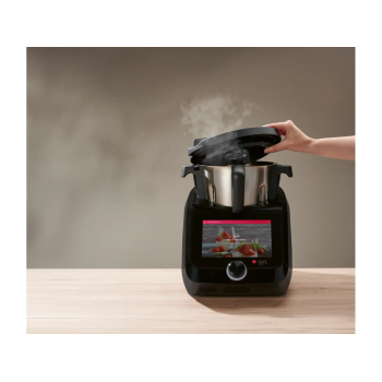 SILVERCREST® KITCHEN TOOLS Monsieur Cuisine smart SKMS 1200 C1, schwarz - B-Ware gebraucht