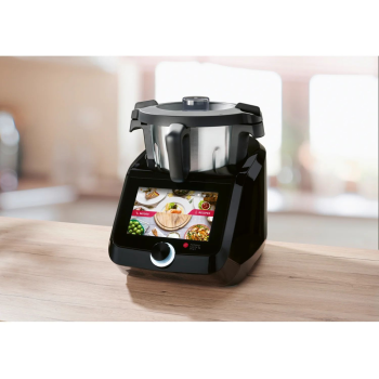 SILVERCREST® KITCHEN TOOLS Monsieur Cuisine smart SKMS 1200 C1, schwarz - B-Ware gebraucht