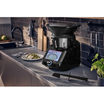 SILVERCREST® KITCHEN TOOLS Monsieur Cuisine smart SKMS 1200 C1, schwarz - B-Ware gebraucht