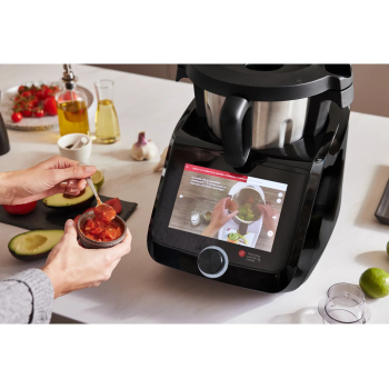 SILVERCREST® KITCHEN TOOLS Monsieur Cuisine smart SKMS 1200 C1, schwarz - B-Ware gebraucht