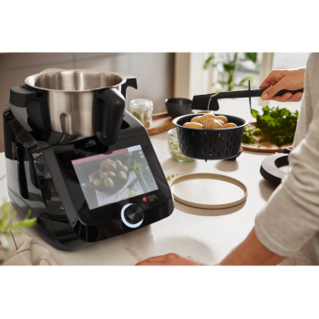 SILVERCREST® KITCHEN TOOLS Monsieur Cuisine smart SKMS 1200 C1, schwarz - B-Ware gebraucht
