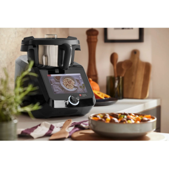 SILVERCREST® KITCHEN TOOLS Monsieur Cuisine smart SKMS 1200 C1, schwarz - B-Ware gebraucht