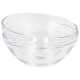 SILVERCREST® Glas-Servierschalen Set, 2-tlg. / 4-tlg. (17 cm 2er Set) - B-Ware neuwertig
