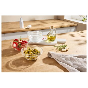 SILVERCREST® Glas-Servierschalen Set, 2-tlg. / 4-tlg. (12 cm, 4er Set) - B-Ware neuwertig