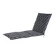 LIVARNO® Sonnenliegen-Polsterauf Valencia / Miami, Streifen/anthrazit - B-Ware sehr gut