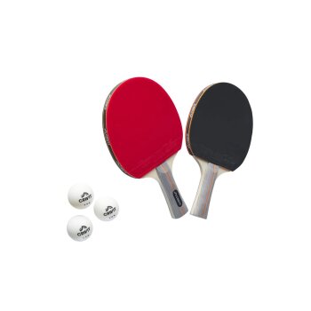 CRIVIT Tischtennisschläger-Set / Tischtennis-Netz -...