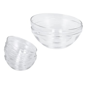 SILVERCREST® Glas-Servierschalen Set, 2-tlg. / 4-tlg....