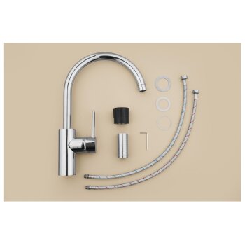 LIVARNO® Küchenarmatur mit hohem Auslauf - B-Ware