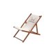SANSIBAR Liegestuhl, L 60 x B 90-103 x H 63-80 cm - B-Ware sehr gut