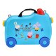 Kinder-Reisekoffer »Peppa Pig« (Blau) - B-Ware Transportschaden Kosmetisch
