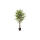 HJH OFFICE Kunstpflanze / Kunstbaum FICUS Kunststoff - B-Ware sehr gut