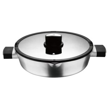 Masterpro Alu-Schmorpfanne, flach, Ø 28 cm, silber...
