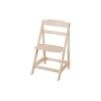 roba 2-in-1 Treppenhochstuhl Born Up Zickzack, mit SItzverkleinerer, cashmere - B-Ware Transportschaden Kosmetisch