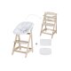 roba 2-in-1 Treppenhochstuhl Born Up Zickzack, mit SItzverkleinerer, cashmere - B-Ware Transportschaden Kosmetisch