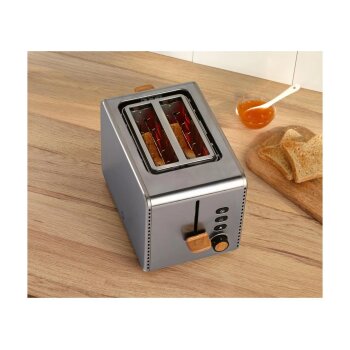 SILVERCREST® Doppelschlitz-Toaster (Edelstahl) - B-Ware neuwertig