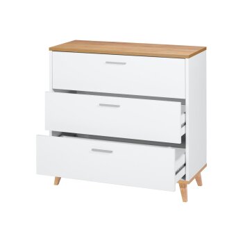 LIVARNO® Kommode »CORFU« mit 3 Schubladen - B-Ware neuwertig