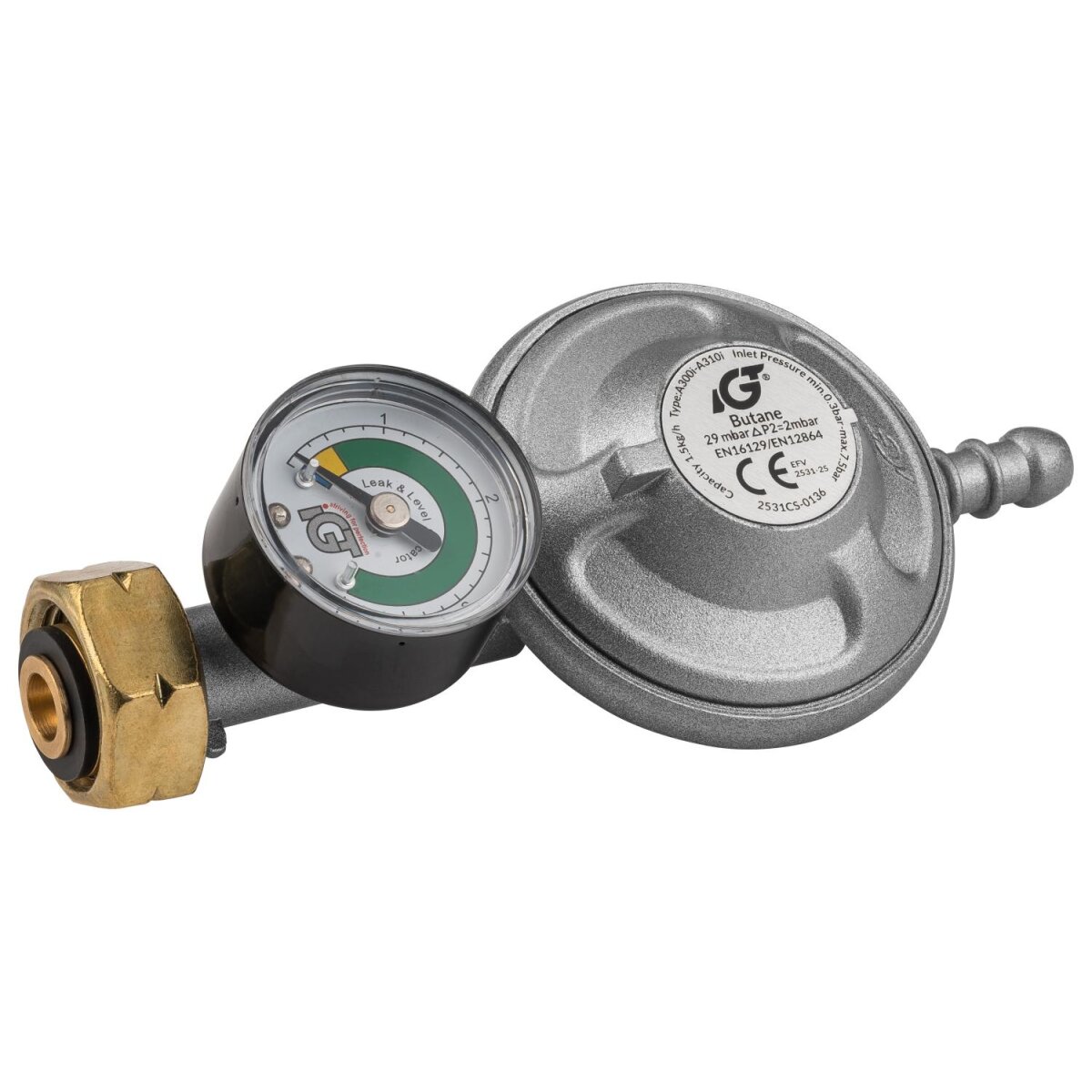 NTools MANO 9 Druckregler Mit Manometer – 1/4 Zol Produktbild-Vorschau 2