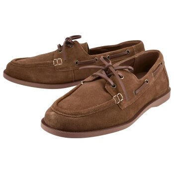SANSIBAR Herren Leder-Bootsschuhe (43) - B-Ware sehr gut