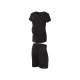 Esmara® Damen Shorty Pyjama, S(36/38), schwarz - B-Ware neuwertig