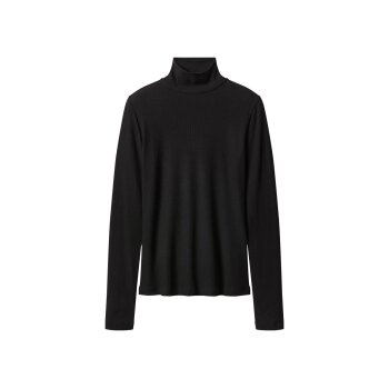 esmara® Damen Geripptes Rollkragenshirt, S(36/38),...