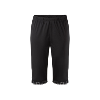 ESMARA® Damen Capri Pyjama (Schwarz, XXL(52/54)) - B-Ware neuwertig