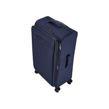 esmara® Trolley-Reisekoffer, blau - B-Ware neuwertig