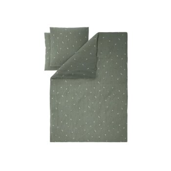 LIVARNO® Musselin-Bettwäsche, 200 x 220 cm - B-Ware