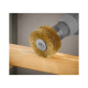 PARKSIDE® Rotorraspel / Holzstrukturbürste / Raspel- und Senkerset / Holzspaltbohrer (Holz-Struktur-Bürste) - B-Ware sehr gut