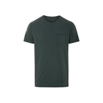LIVERGY® Herren T-Shirt, mit aufgesetzter Brusttasche (Grün, M(48/50)) - B-Ware neuwertig