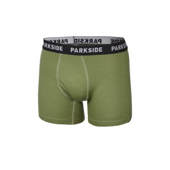 PARKSIDE® Herren Boxershorts, 5er Set, XXL, grau/grün/weiß - B-Ware neuwertig