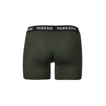 PARKSIDE® Herren Boxershorts, 5er Set, XXL, grau/grün/weiß - B-Ware neuwertig