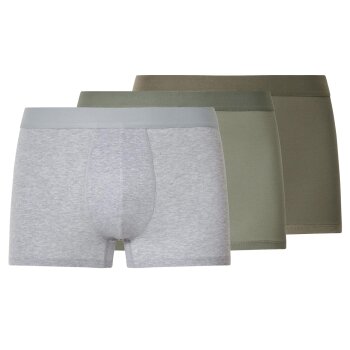 ESMARA MEN Herren Boxer, 3 Stück (Grün/Grau,...