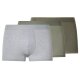 ESMARA MEN Herren Boxer, 3 Stück (Grün/Grau, 7/XL) - B-Ware neuwertig