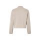 esmara® Damen Sweatjacke, mit Baumwolle (Beige, L (44/46)) - B-Ware neuwertig