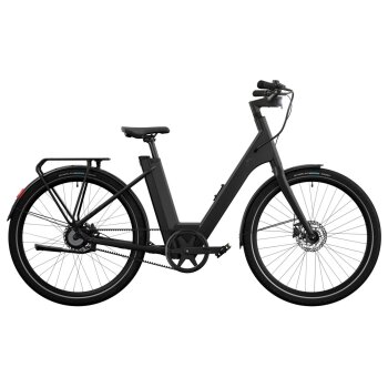 CRIVIT E-Bike »Urban Y.3« GATES Riemenantrieb, 27,5 Zoll (All Black) - B-Ware gut
