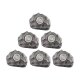 LIVARNO® LED Solarleuchten Set, 6 teilig, warmweiß - B-Ware sehr gut