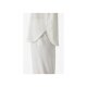 esmara® Damen Bluse, in moderner Struktur (Weiß, M(40/42)) - B-Ware neuwertig