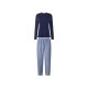Esmara® Damen Pyjama, L(44/46), blau - B-Ware neuwertig