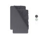 LIVARNO® Jersey-Spannbettlaken-Set, 2 Stück, 180-200 x 200 cm - B-Ware