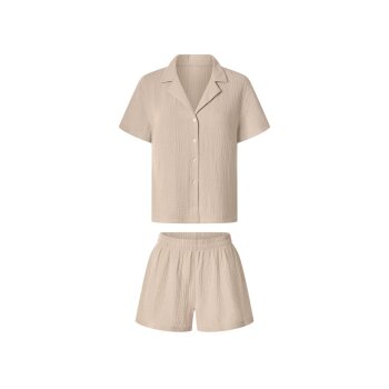 esmara® Damen Musselin-Pyjama - B-Ware