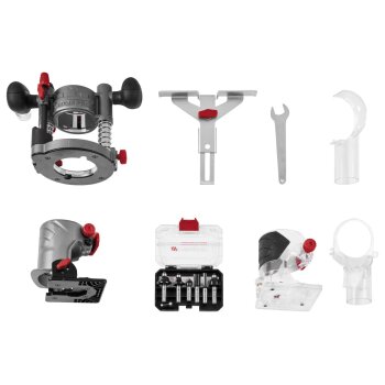 PARKSIDE PERFORMANCE® 20 V Akku-Multifunktionsfräse PMFAP 20-Li B2, ohne Akku und Ladegerät - B-Ware Transportschaden Kosmetisch