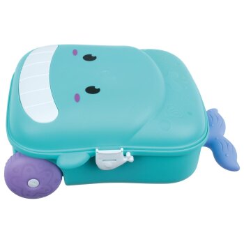 LUPILU® Rollkoffer mit Strandspielzeug (Blau) - B-Ware neuwertig